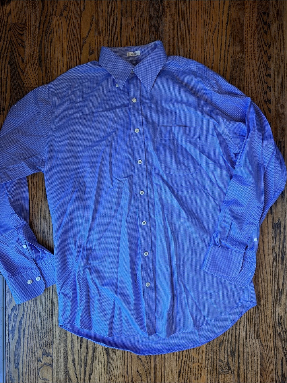 Peter Millar Men's Button-Down Dress Shirt - Blue